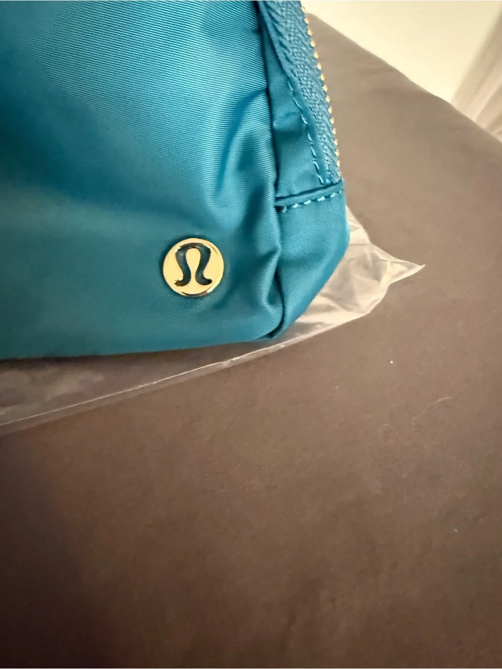 lululemon athletica Teal & Gold accented Everyday Belt Bag